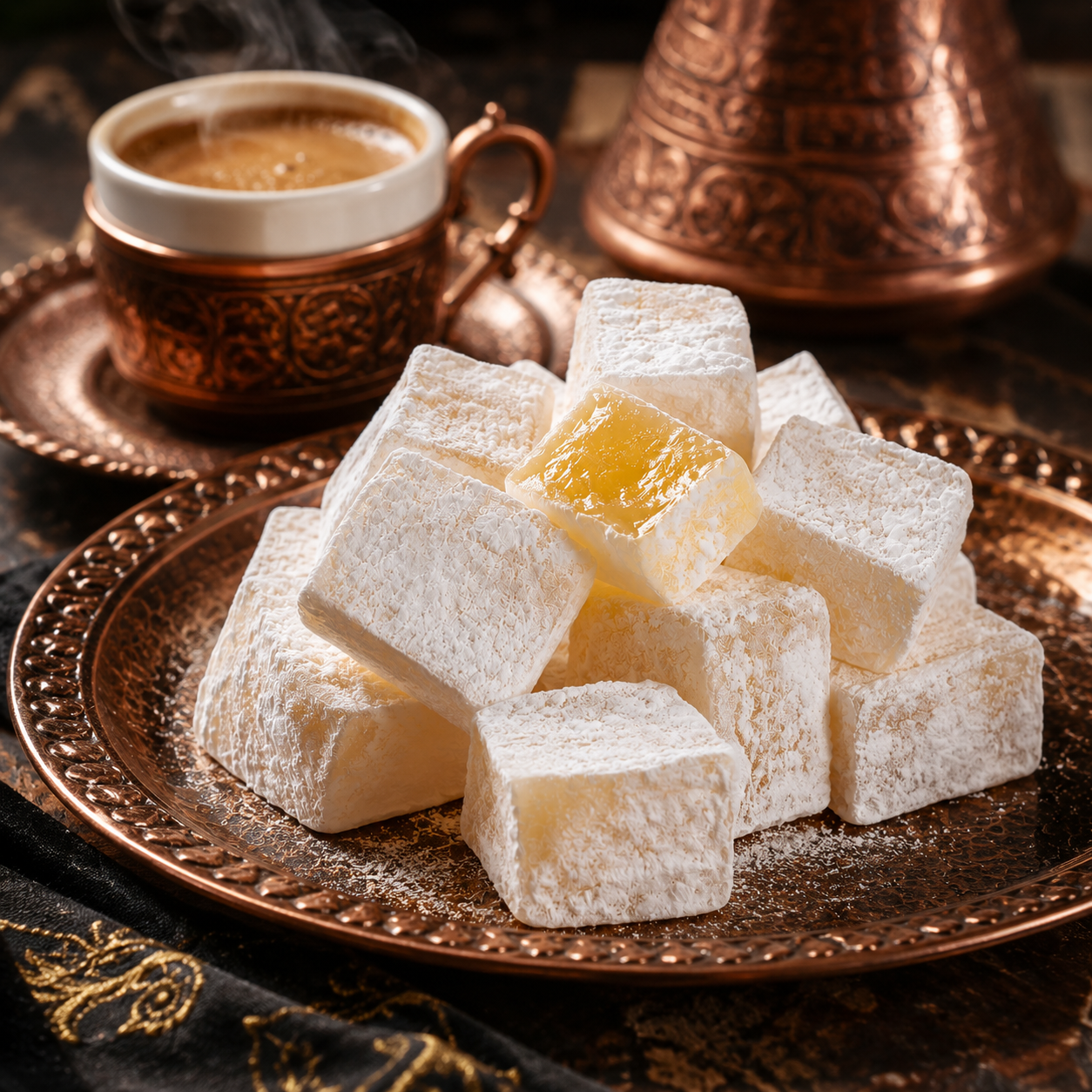 راحة الحلقوم التركية السادة من حافظ مصطفى - 1 كغ