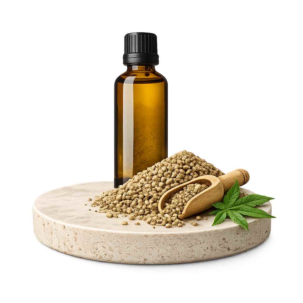 زيت بذور القنب المعصور على البارد 20 مل