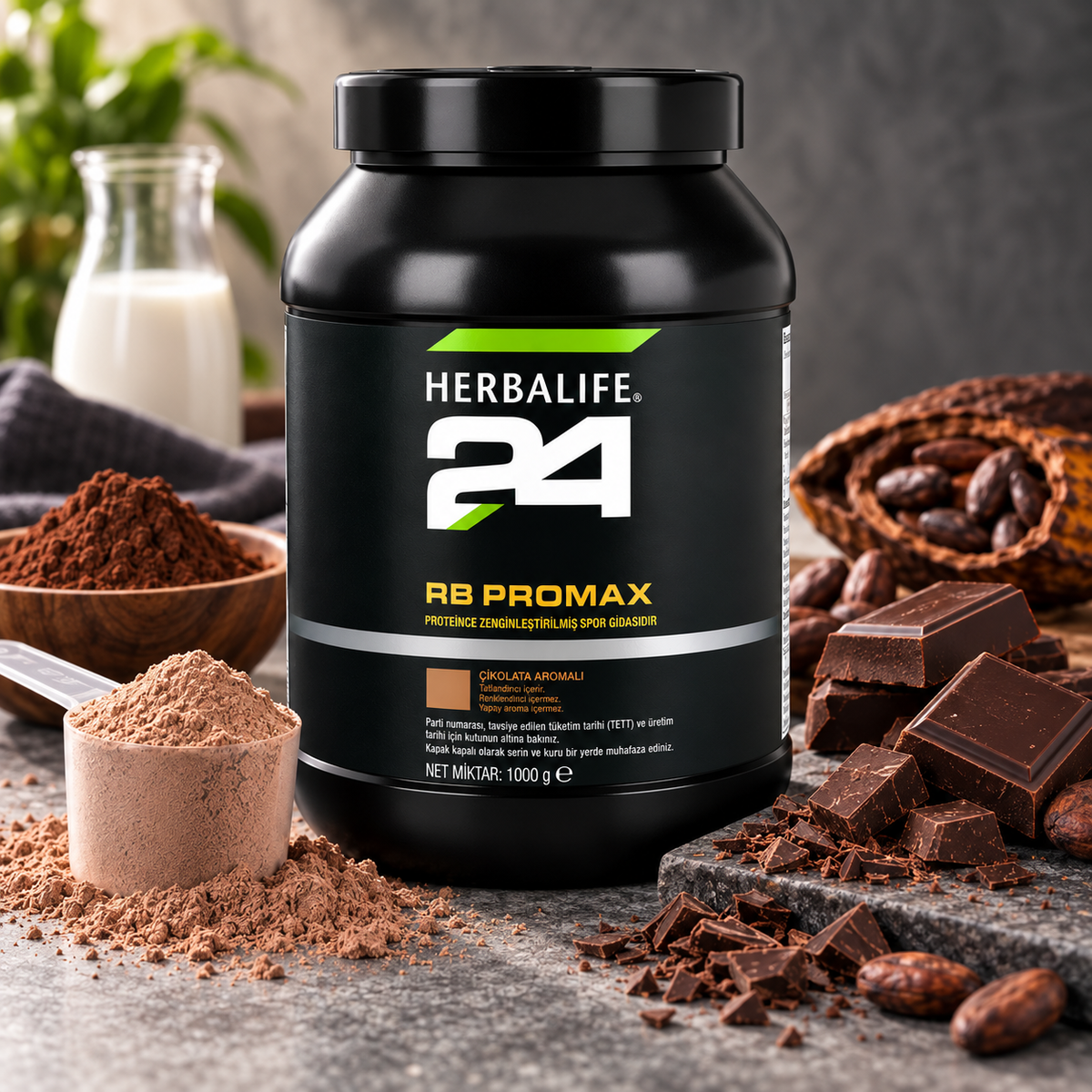 Herbalife24 RB ProMax مسحوق بروتين بعد التمرين بنكهة الشوكولاتة - 1 كجم
