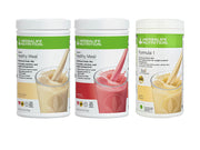 Marasi Formula 1 Shake Mix Variety Basket (Raspberry White Chocolate 500g, Vanilla 550g, Banana, Chocolate 550g)