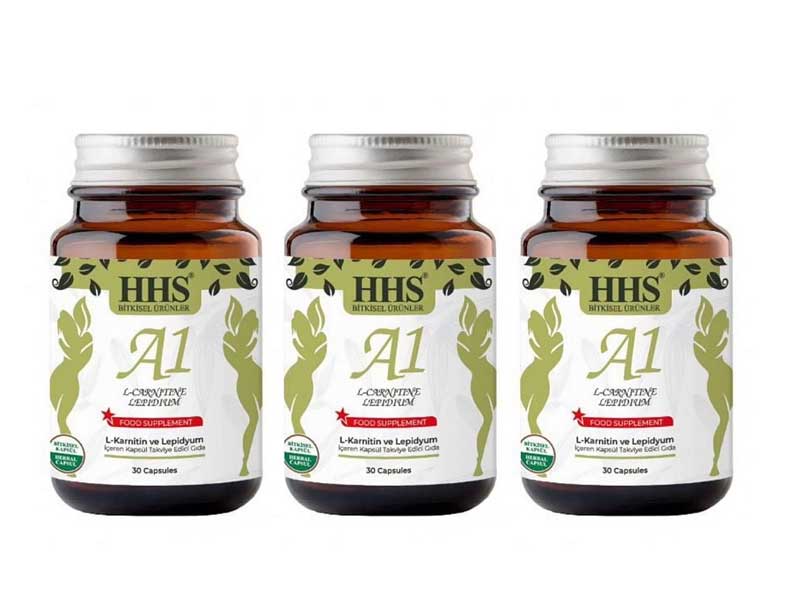 HHS A1 Herbal Formula with L-Carnitine & Garcinia Cambogia - 30 Count