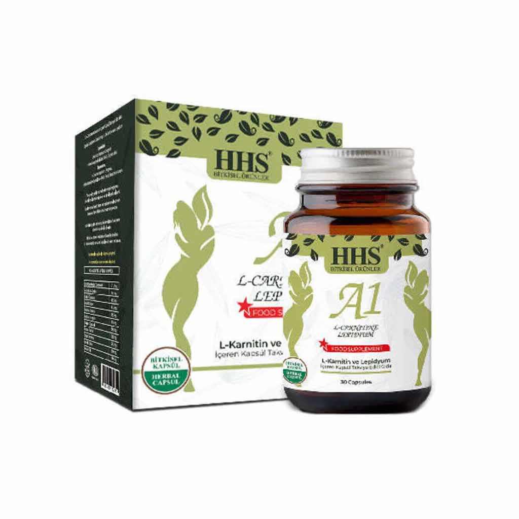 كبسولات HHS A1 إل-كارنيتين مع مستخلصات نباتية – 30