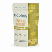 Haphug Freeze-Dried Pineapple Chips - No Added Sugar, No Preservatives - 25g