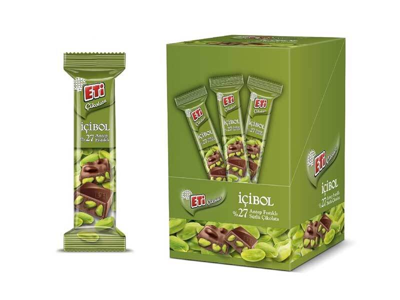 Eti Pistachio Milk Chocolate – 30g x 12 Bars