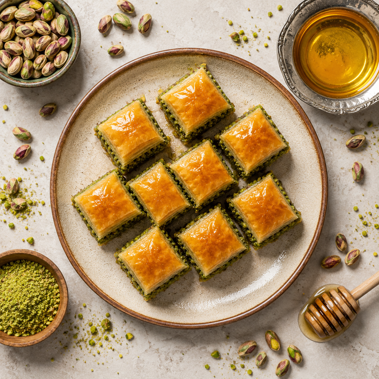 كاراكوي غوللو أوغلو بقلاوة تركية خالية من الجلوتين بالجوز - 1 كجم