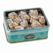 Lokum Atolyesi Coconut Turkish Delight with Double Roasted Pistachio - 150g
