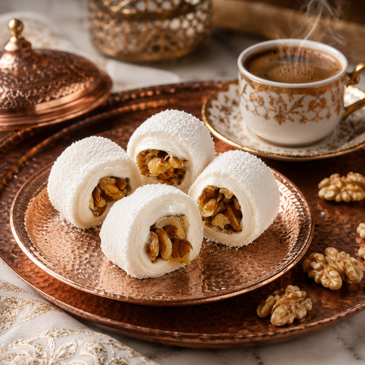 لوكوم أتولييسي راحة الحلقوم سلطان بالجوز - جوز 15% - 500 جم