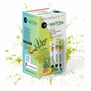 مشروب الماتشا بالأناناس – مزيج ديتوكس فاخر (20 كيس)