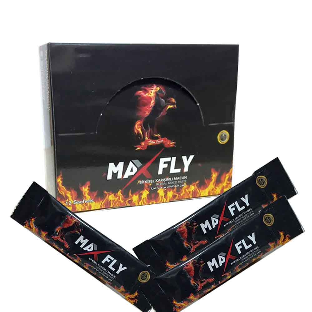 MaxFly Plus Honey Paste Large Sachets with Botanical Blend