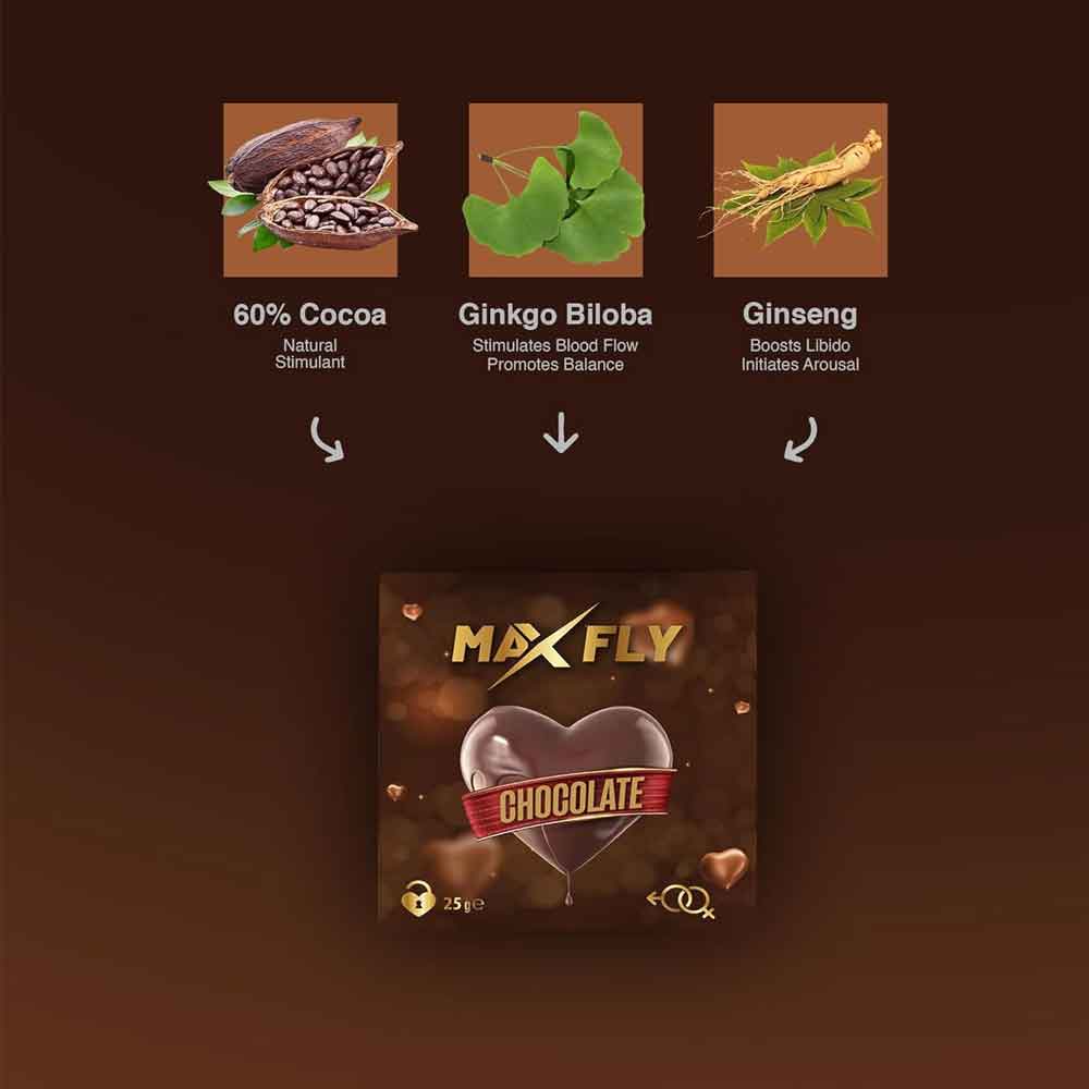 Max Fly Chocolate Bar 25g