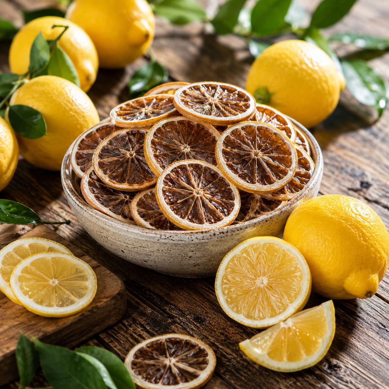 Monofit Dried Lemon Slices - 100% Lemon - 50 g