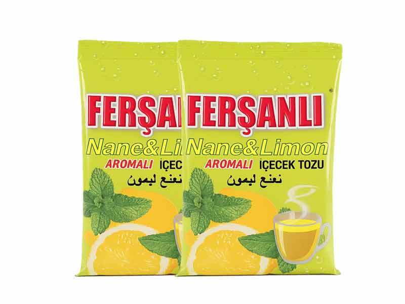 شاي فكس مسحوق مشروب فوري بنكهة النعناع والليمون 250 غ