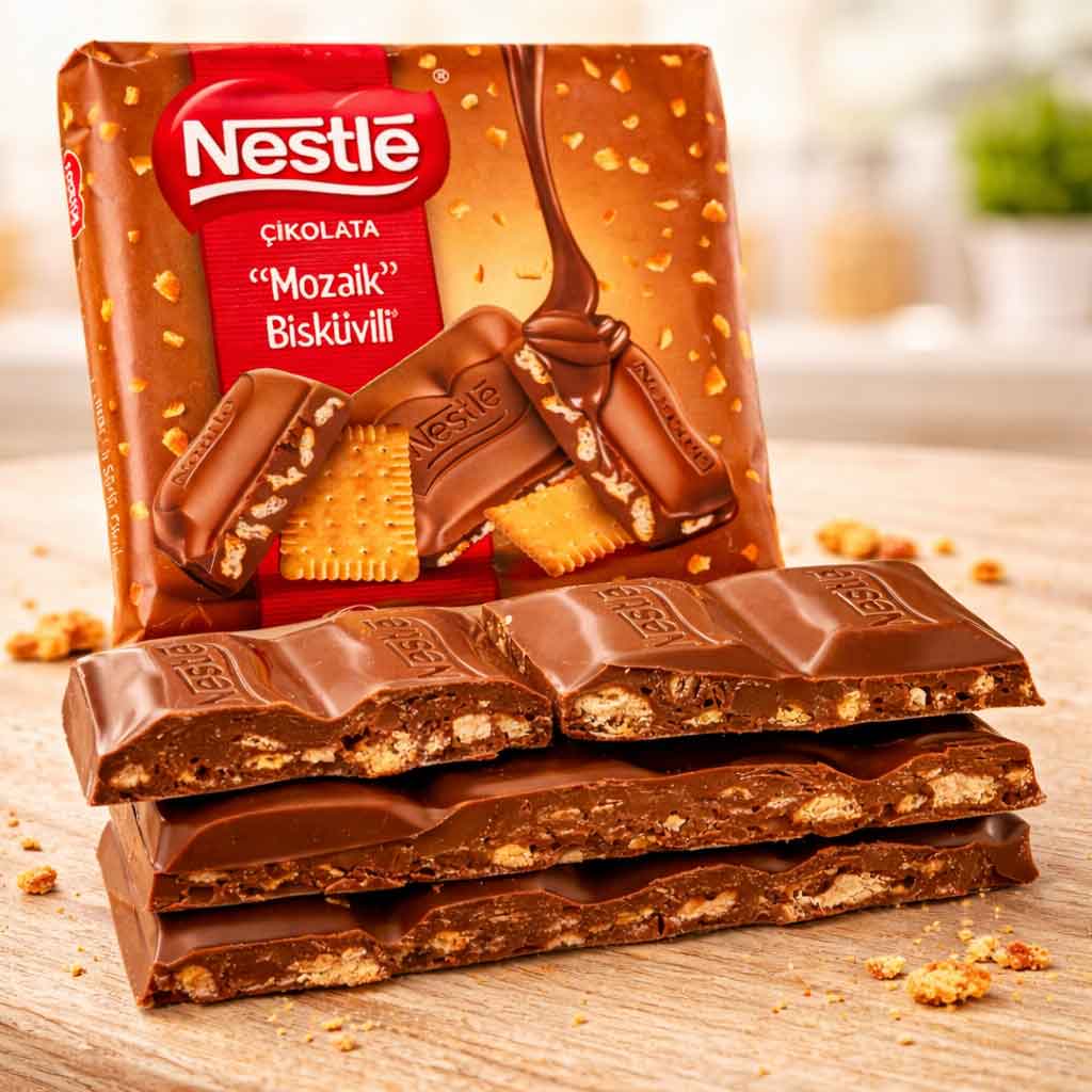 Nestle Chocolate Mosaic Biscuit Square 60g