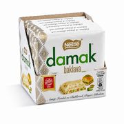 Nestlé Damak White Chocolate with Pistachio & Baklava - 60 g × 6 Pack