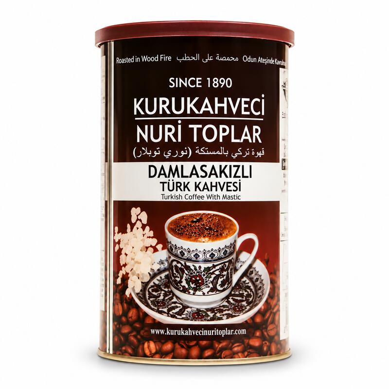 Nuri Toplar Turkish Coffee with Gum Mastic - Fine Ground - 250 g