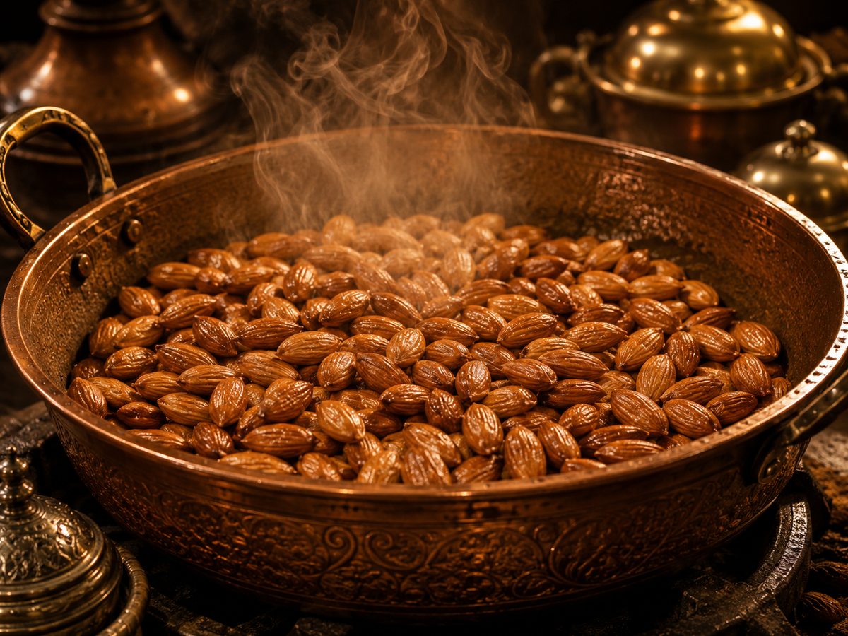 Osmanlioglu Roasted Almonds - Whole Roasted Almonds - 500 g