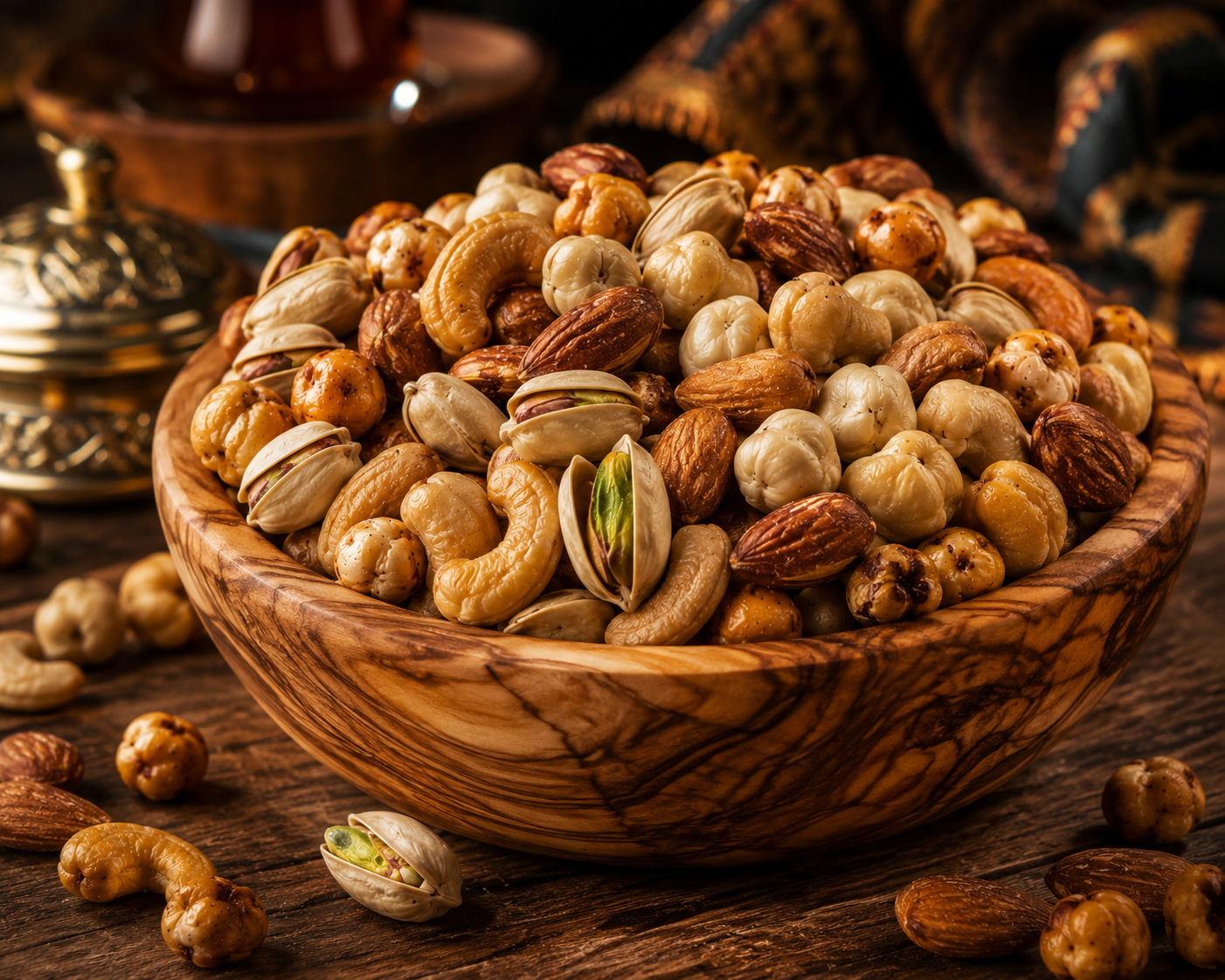 Osmanlioglu Turkish Roasted Mixed Nuts Assortment - 500g