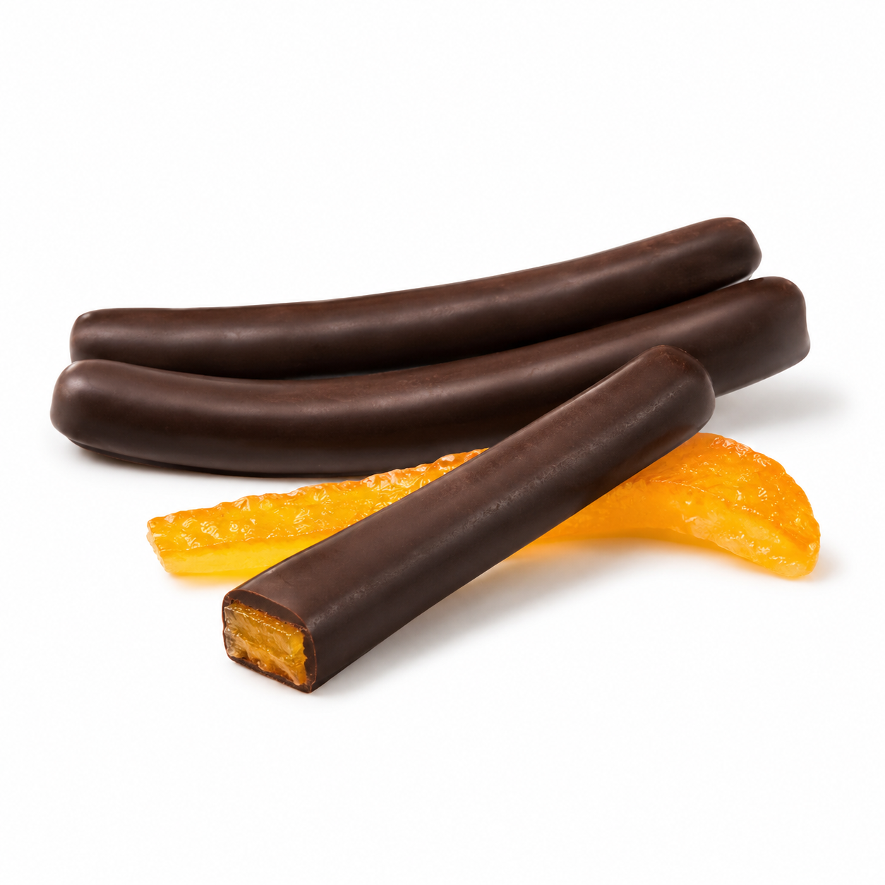 Patiswiss Dark Chocolate Orange Sticks - 120g