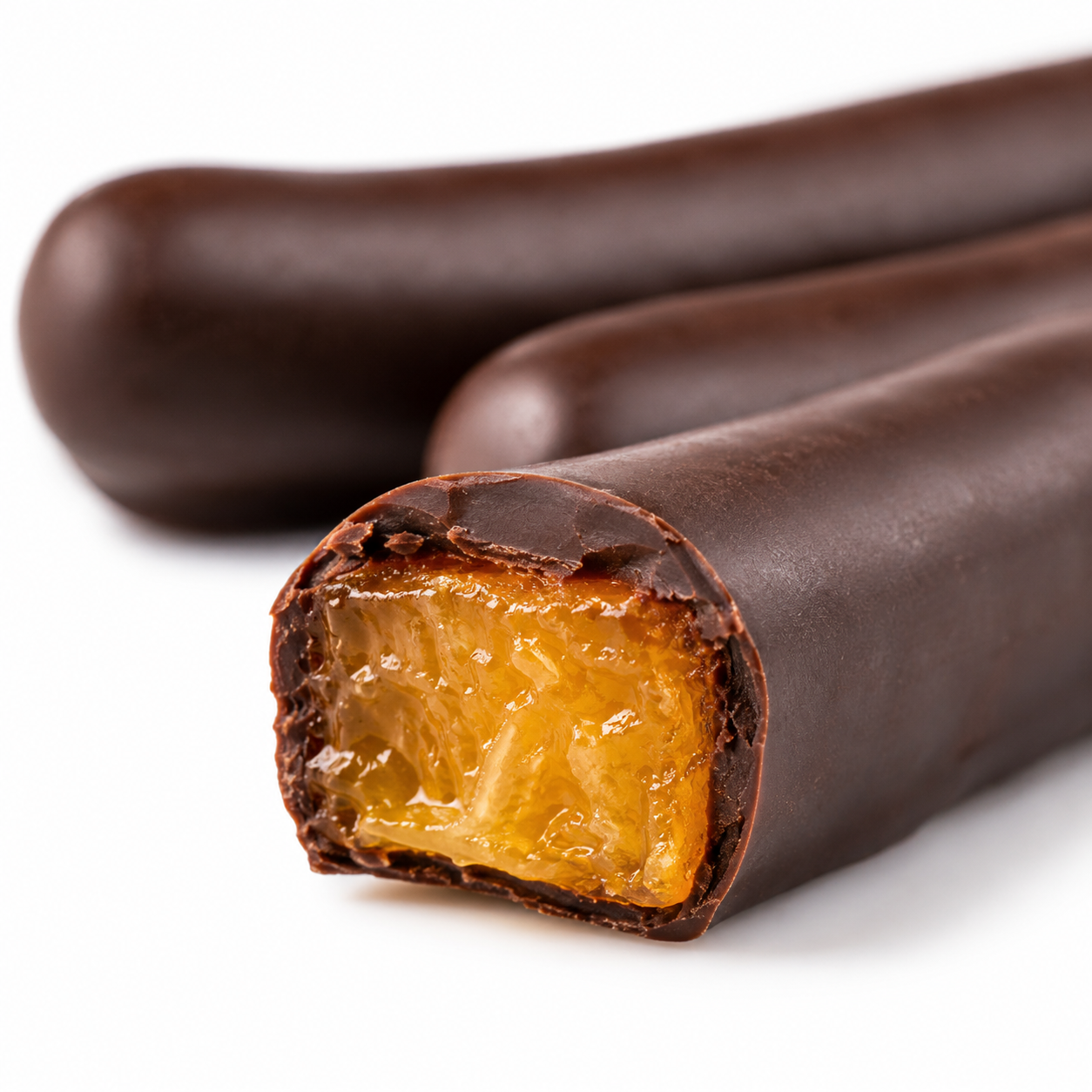 Patiswiss Dark Chocolate Orange Sticks - 120g