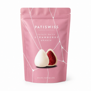 Patiswiss White Chocolate Coated Freeze-Dried Strawberry Dragee - 80g