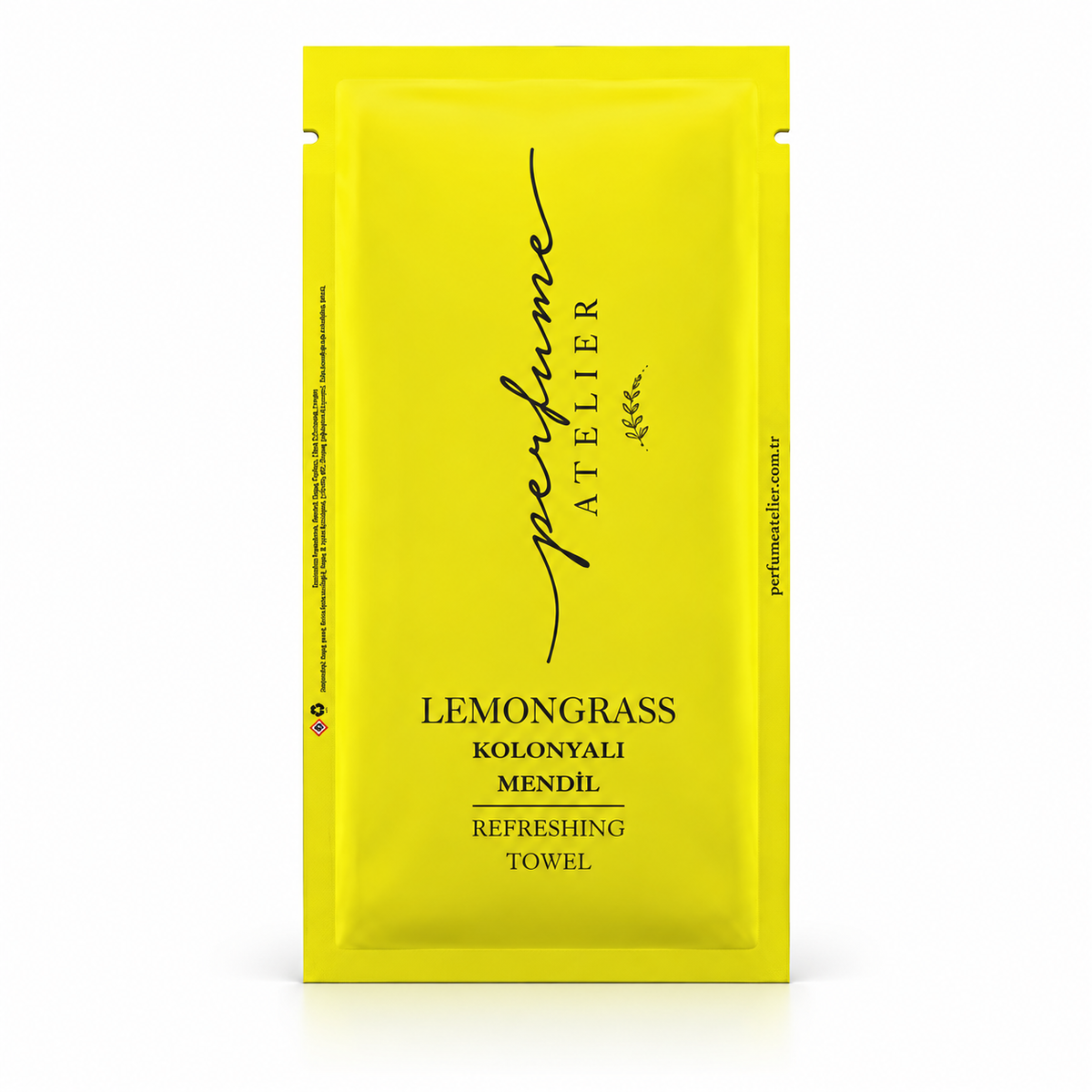 Perfume Atelier Lemongrass Scented Wet Wipes - 70% Alcohol - 100 Pieces
