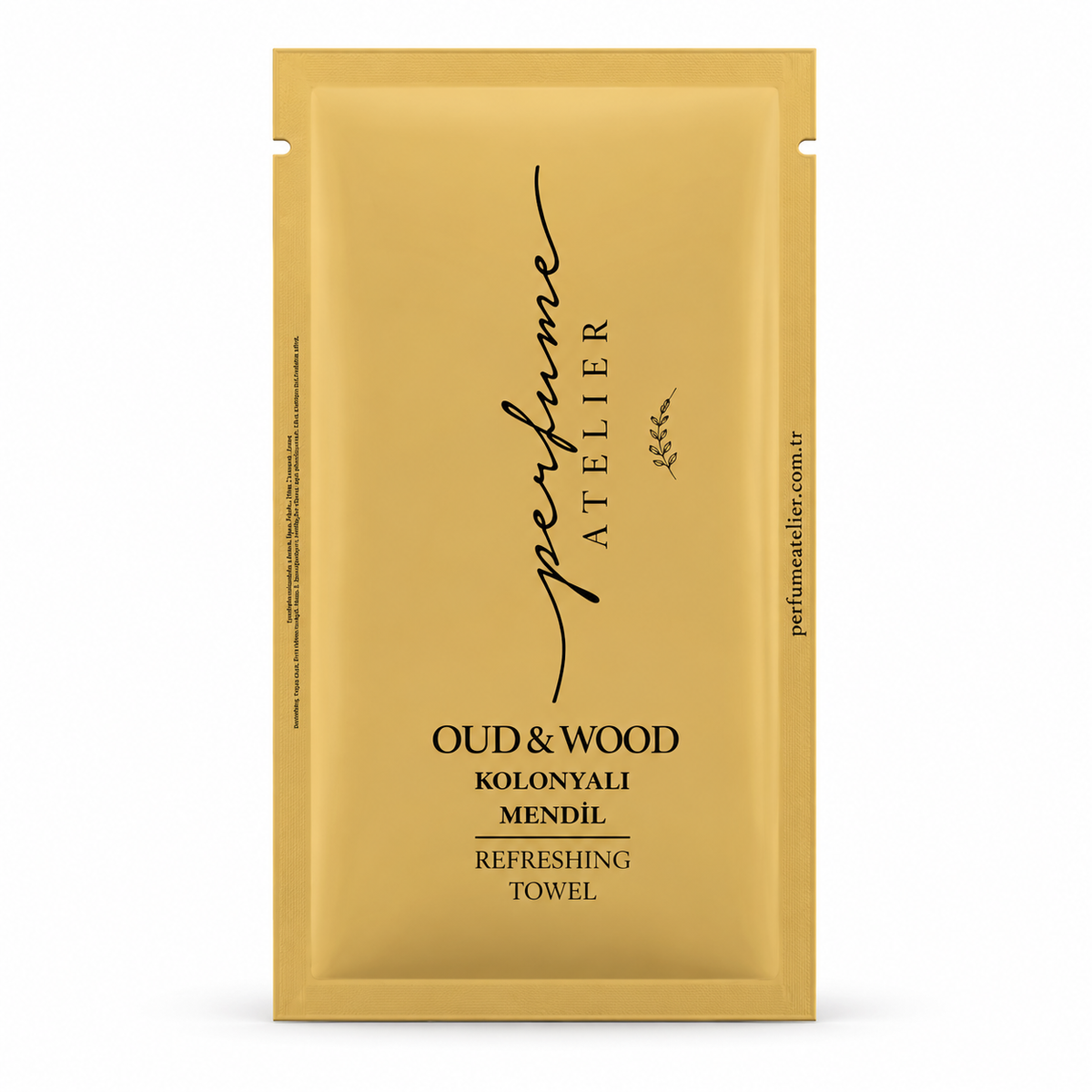 Perfume Atelier Oud & Wood Refreshing Towel Wipes - 70° Cologne - 80 Pack