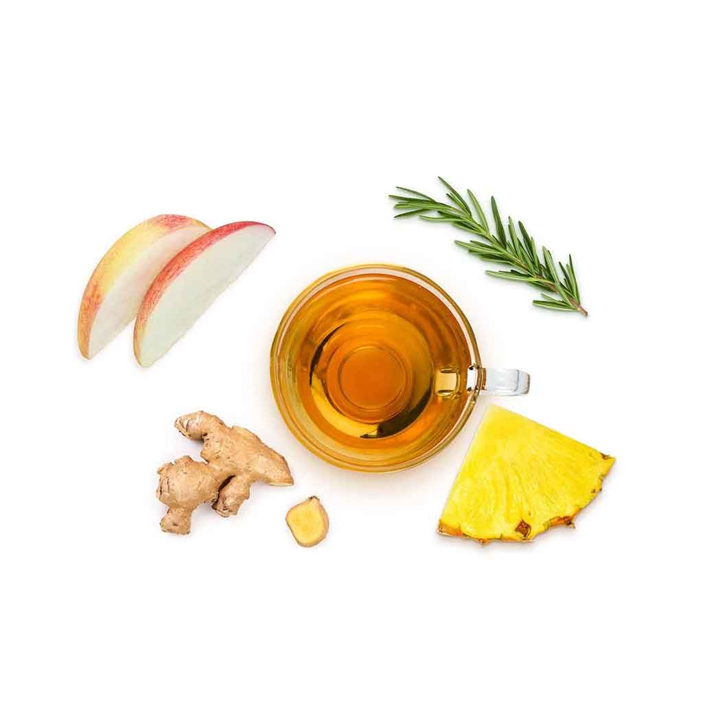 شاي هيربي فيت بنكهة الأناناس — مذاق منعش