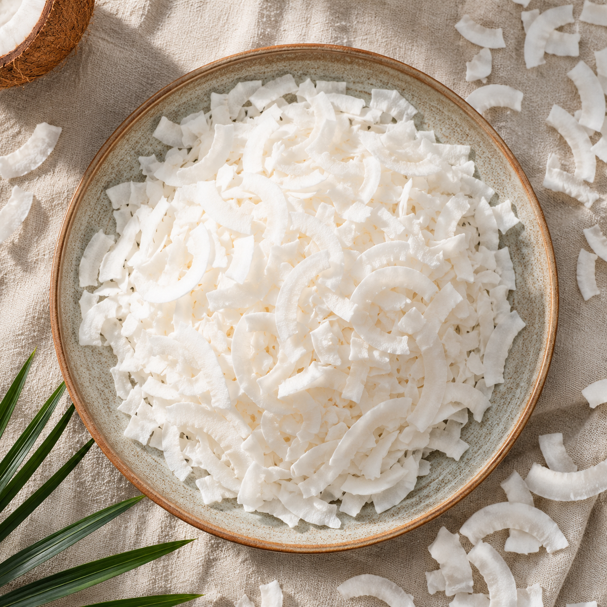 Premium Dried Coconut Flakes, 500 g