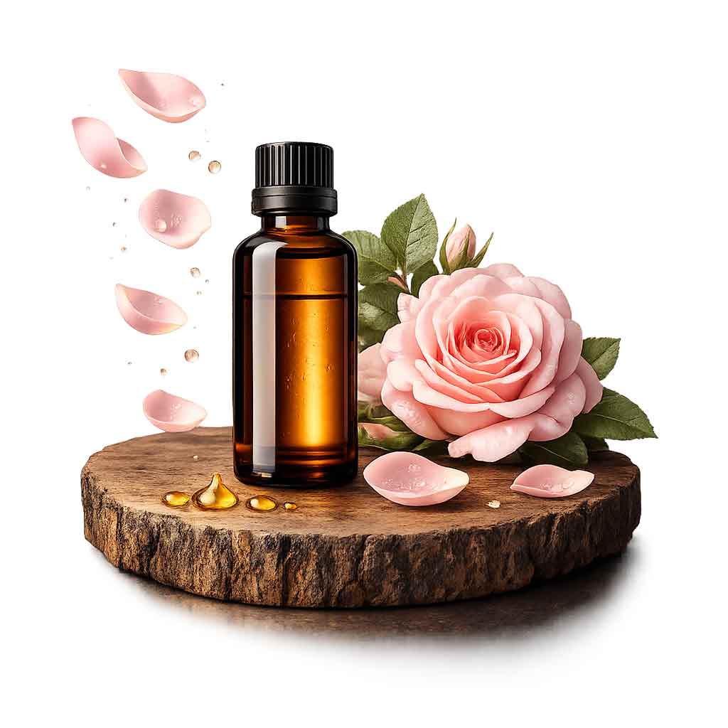 زيت خلاصة الورد الطبيعي 20 مل