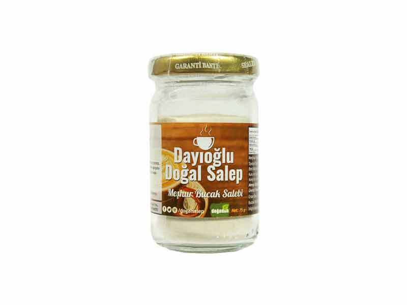 Dayioglu 100% Pure Turkish Salep Powder for Hot Drinks and Ice Cream