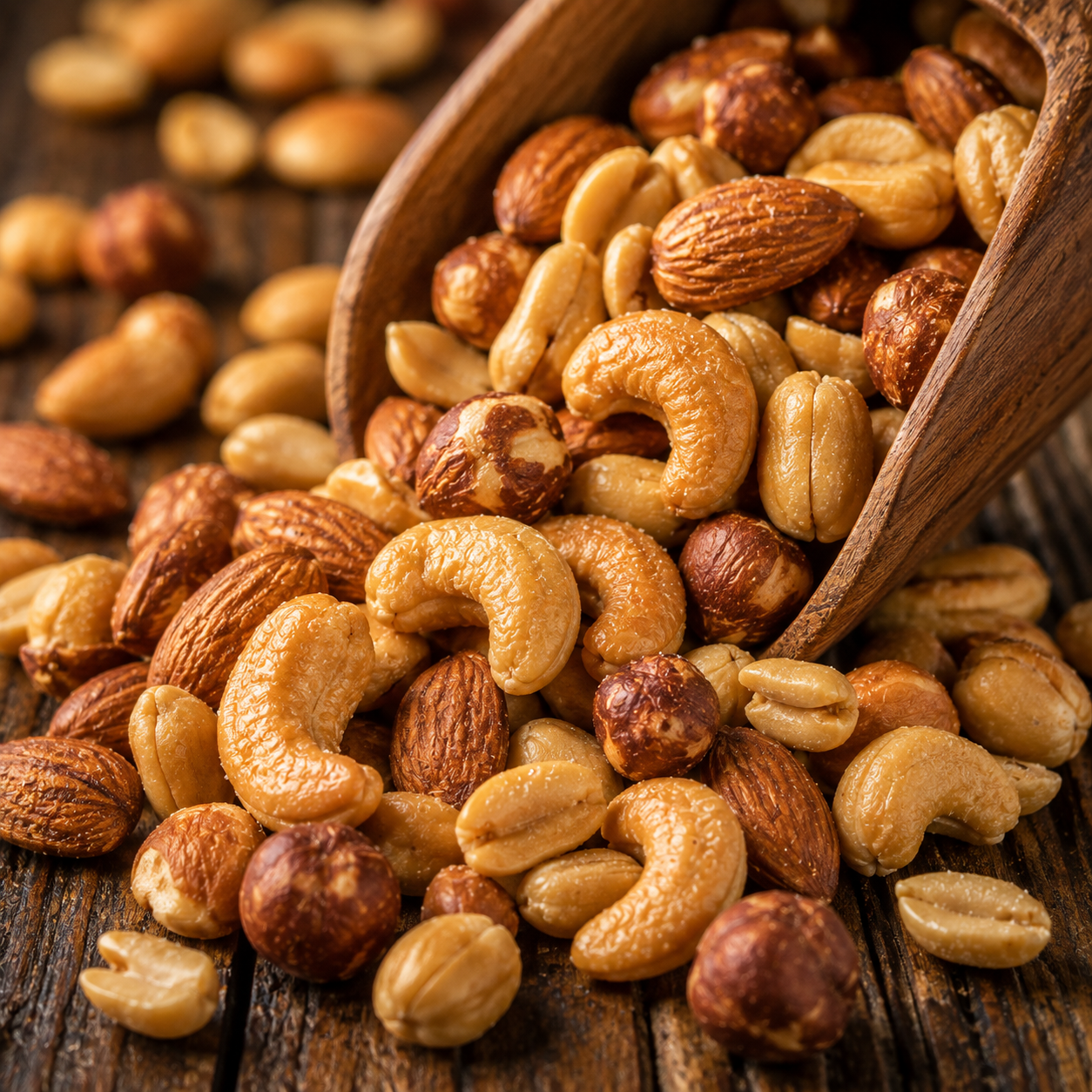Sumerian Feast Roasted Mixed Nuts - Peanut, Almond, Cashew & Hazelnut - 350g