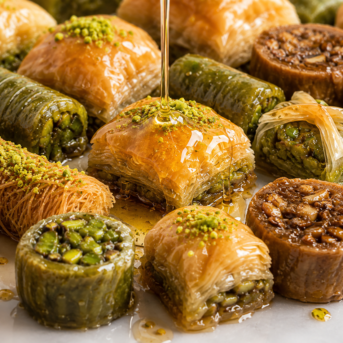 Tatlici Safa Mixed Turkish Baklava Assortment Gift Box 1 kg