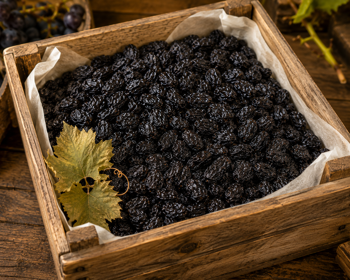 Turkish Dried Black Raisins, 100% Natural, 500 g