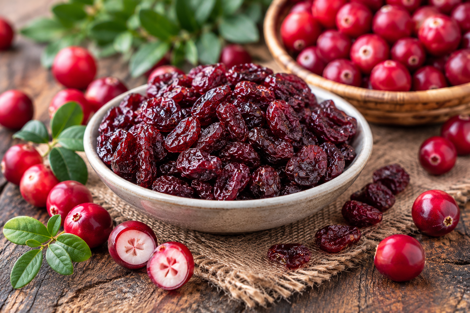 Turkish Dried Cranberries - Premium Dried Fruit - 500 g