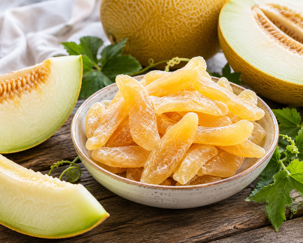 Turkish Sweetened Dried Melon Slices, 200 g