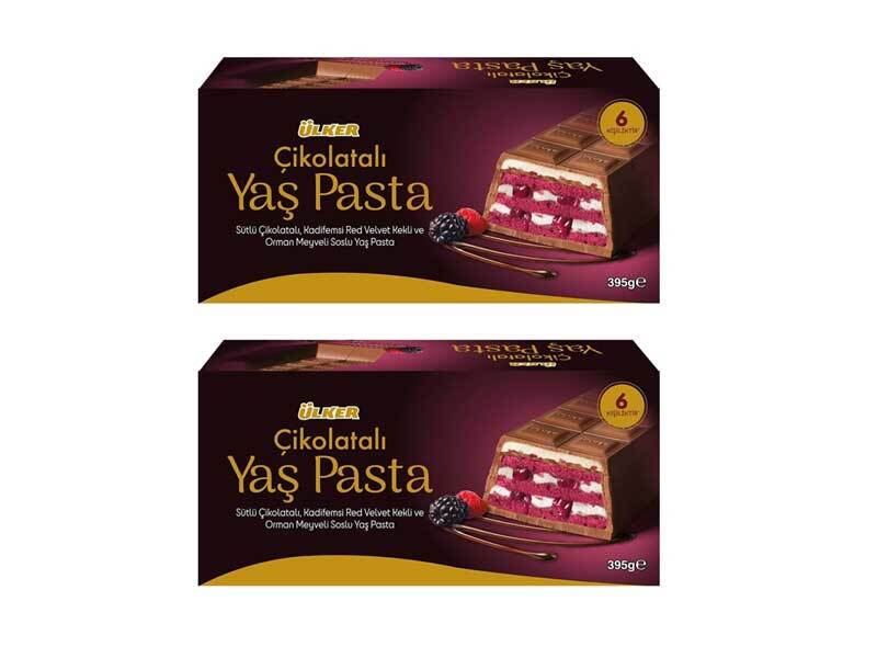 كيكة أولكر ياش باستا بالشوكولاتة والريد فيلفيت – 395 غ – تكفي حتى 6 أشخاص