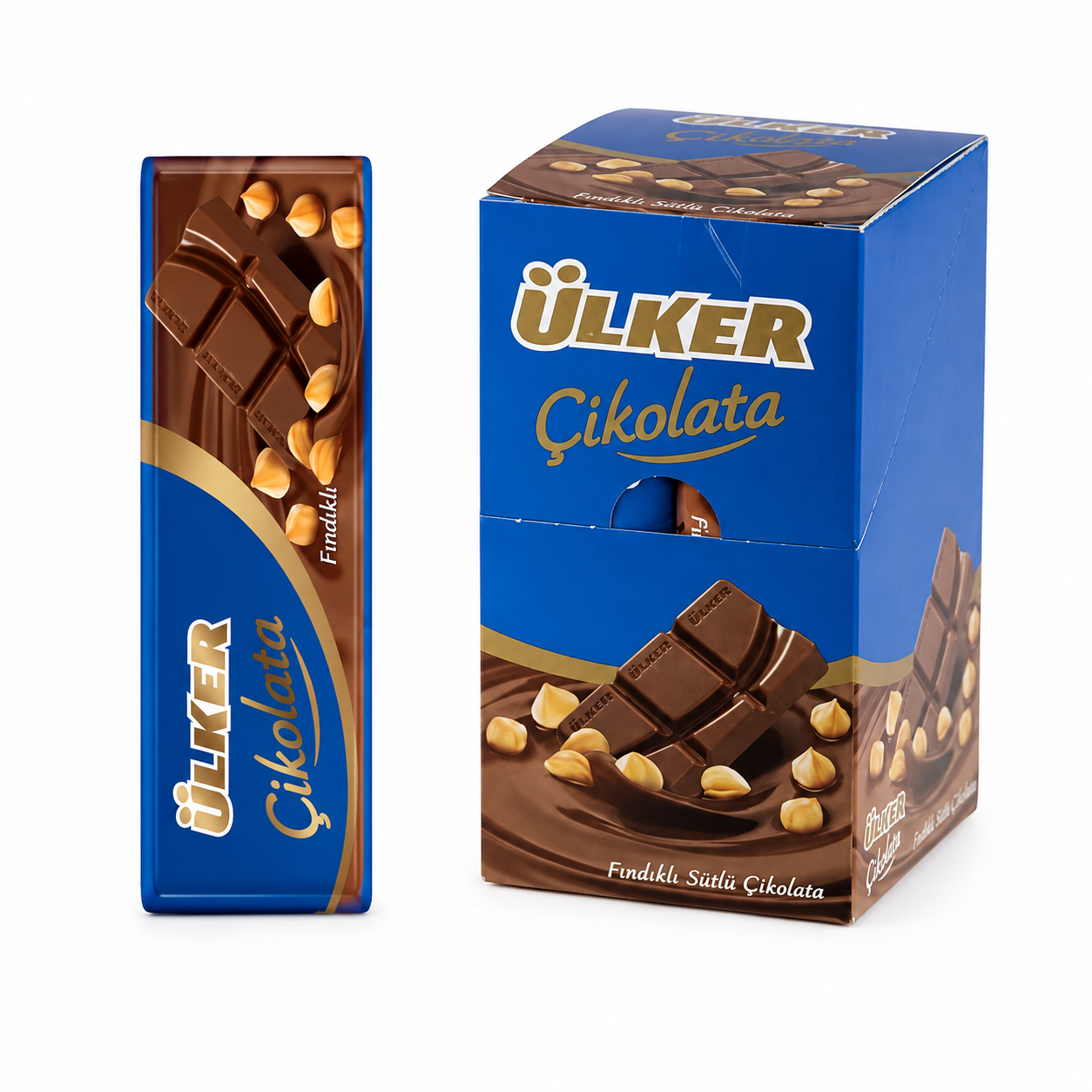 Ulker Hazelnut Chocolate Dragee - 12 x 30g