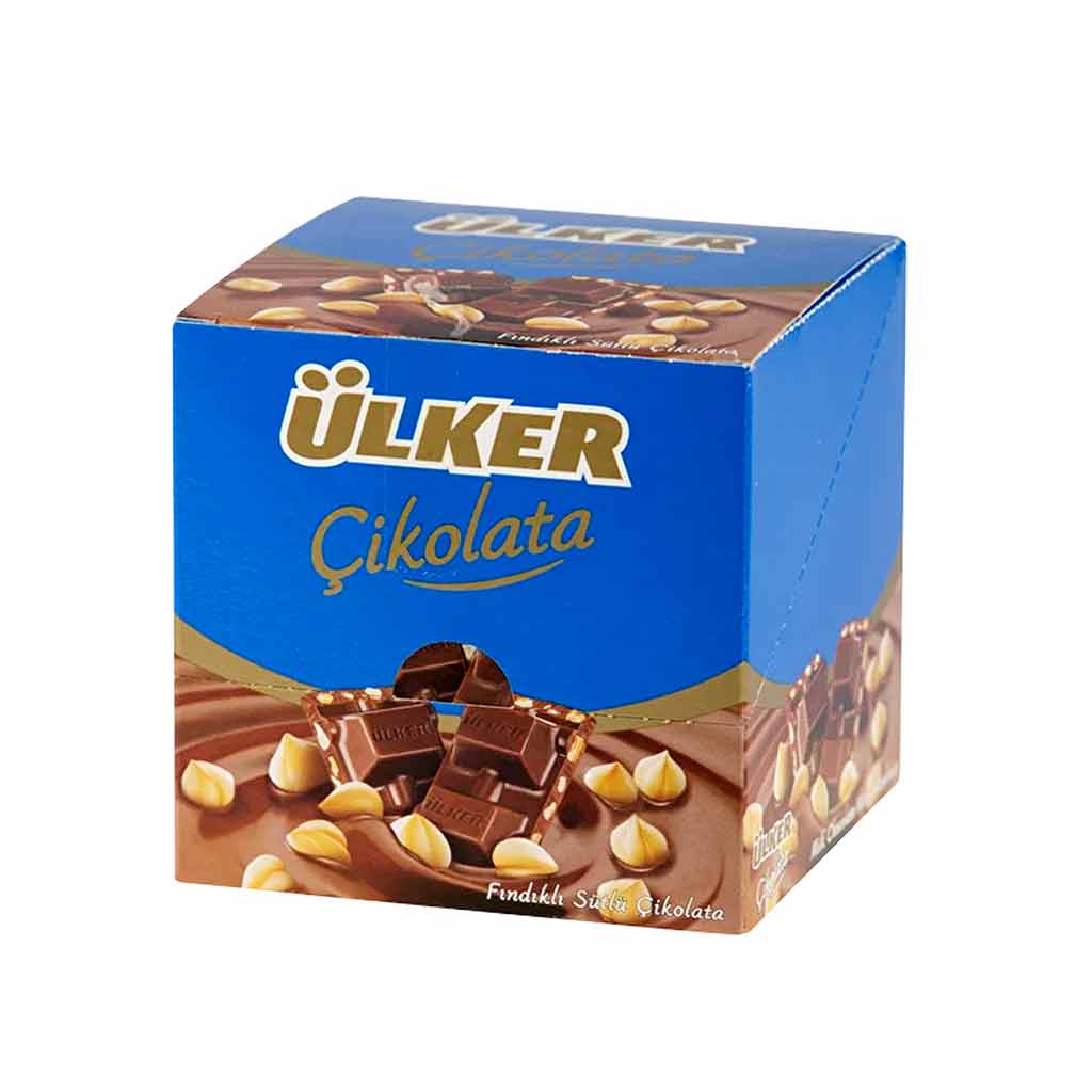Ulker Chocolate Dragee with Hazelnuts 65g - Turkish Milk Chocolate Snack