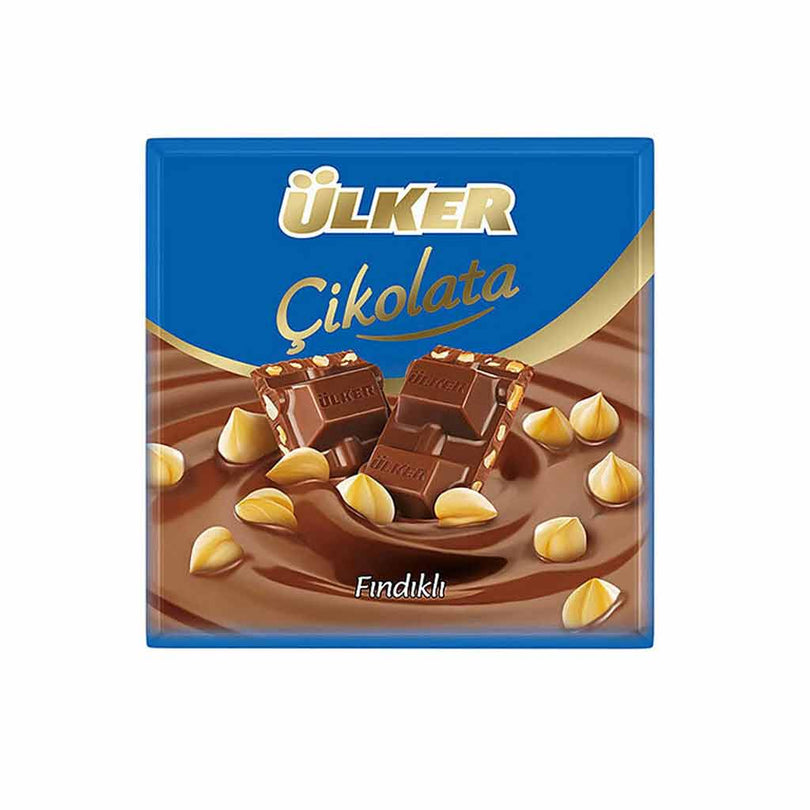 Ulker Chocolate with Hazelnuts 65g | Turkish Dragee Milk Chocolate ...