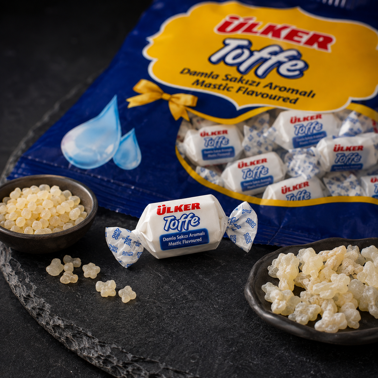 Ülker Toffe Mastic Flavored Chewing Gum - 330 g