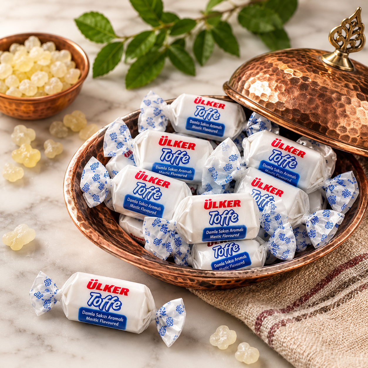 Ülker Toffe Mastic Flavored Chewing Gum - 330 g
