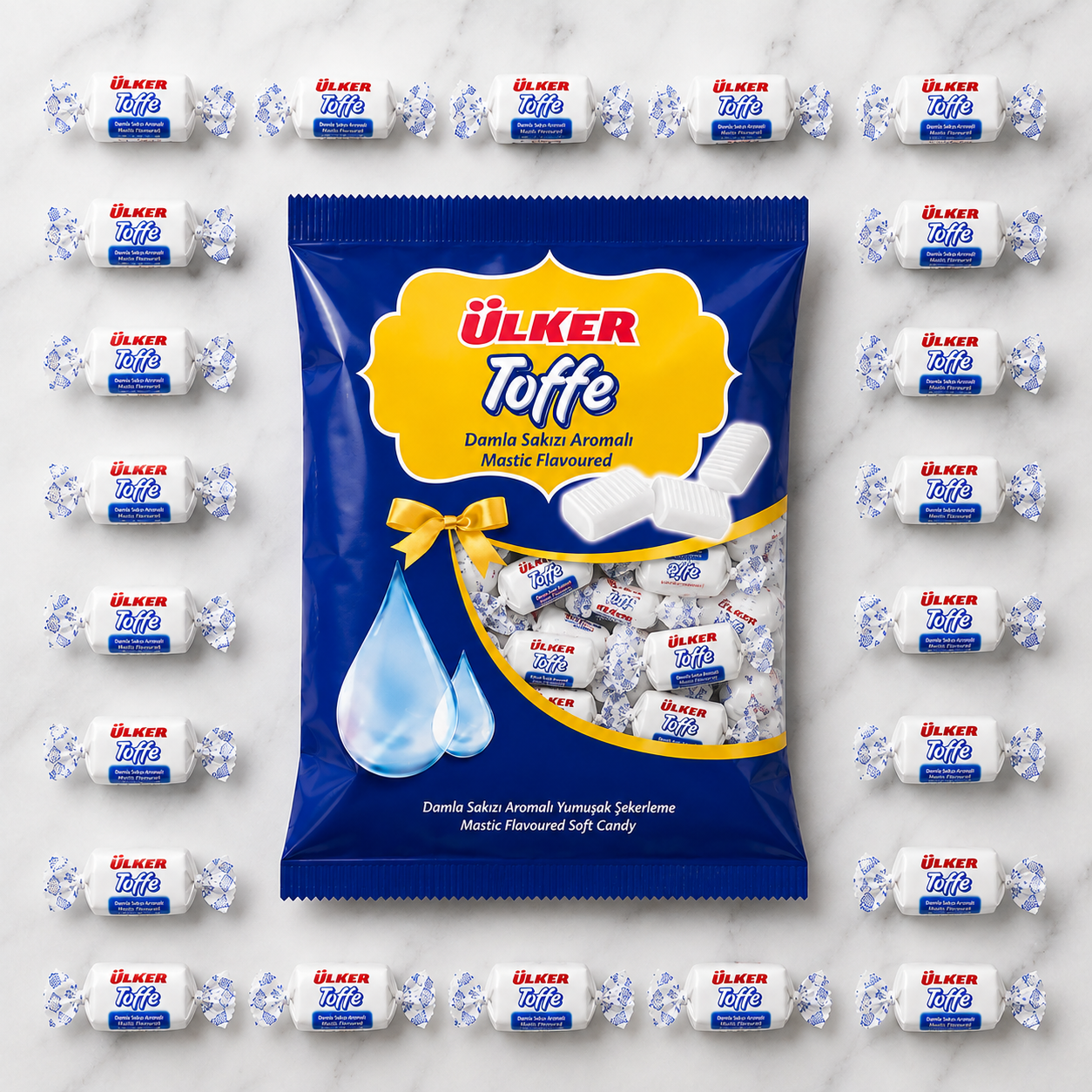 Ülker Toffe Mastic Flavored Chewing Gum - 330 g