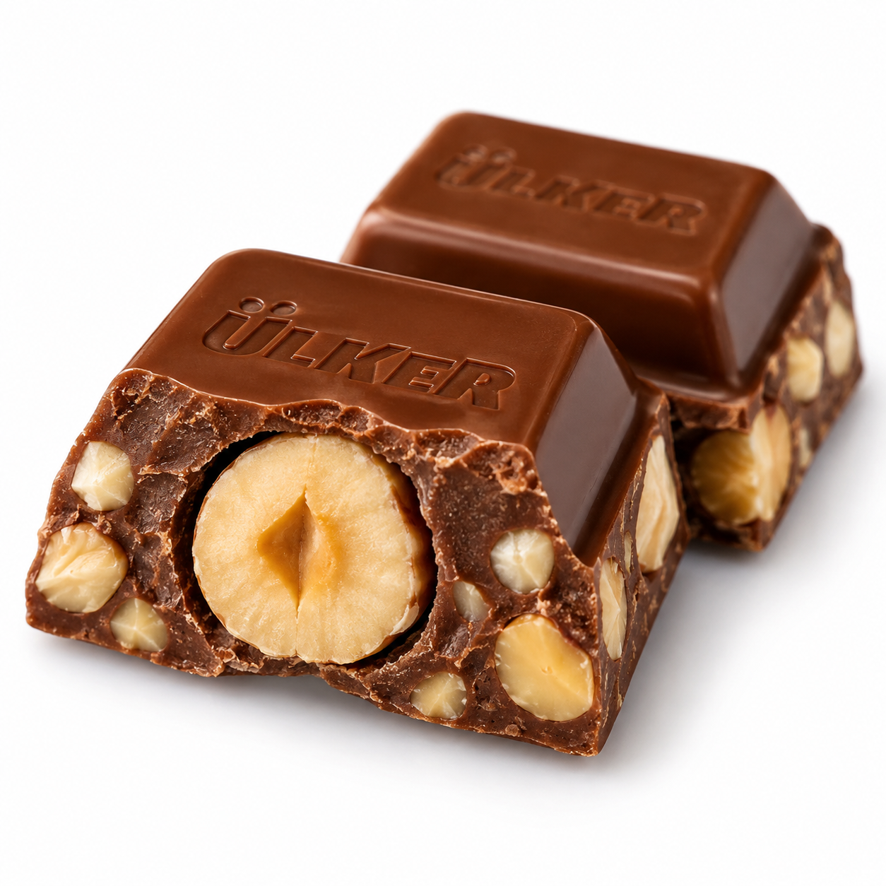 Ülker Chocolate Hazelnut Dragees - Milk Chocolate with Whole Hazelnuts - 65g