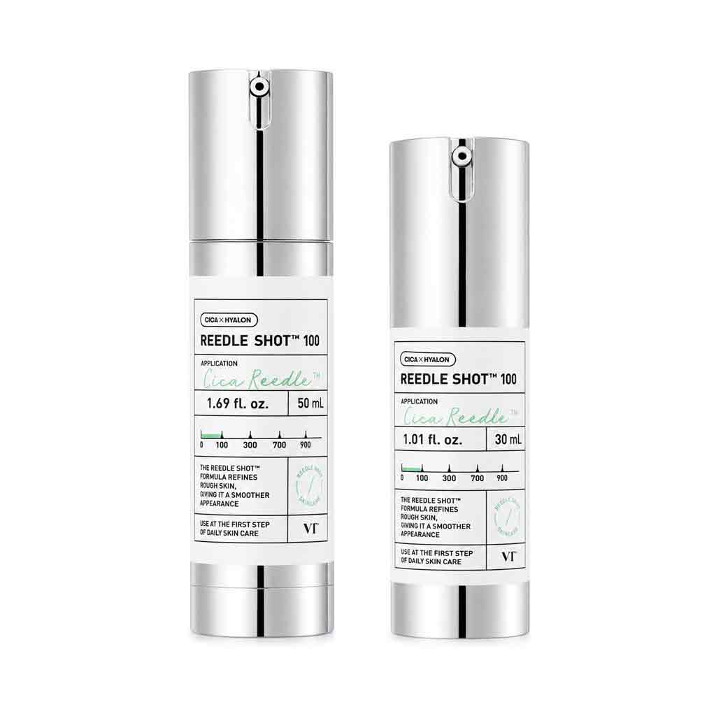 VT Reedle Shot 100 Duo Set – Cica Reedle Micro-Stimulation Skincare Essence 50ml + 30ml