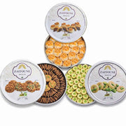 Zaytouna Premium Turkish Pastry Bundle (Barazek, Ghraybeh & Maamoul) 750g