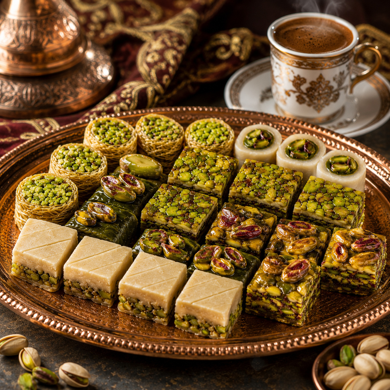 حلويات تركية زيتونة لوزينا باللوز 500 جرام